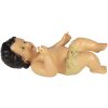 Clayre & Eef 6PR5282 Dekorativní figurka dítěte v barokním stylu béžová 20x15x37 cm