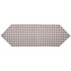 Clayre & Eef LVT65G Běhoun na stůl béžový šedý Bavlna 50x160 cm Venkovský styl