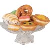 Clayre & Eef 65980P Dekorace Donut červená plastová Ø 6x2 cm