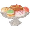 Clayre & Eef 65981 Dekorace Donut růžová Ø 8x3 cm Plastová