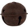 Clayre & Eef 6Y5728S Dekorace Zvonek hnědý Ø 5x4 cm Venkovský styl