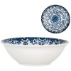 Clayre & Eef 6CEBO0166 Polévková mísa bílá modrá Ø 16x5 cm 350 ml Keramika