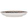 Clayre & Eef 6CEDP0168 Talíř Ø 21 cm boho design keramický bílo-černý