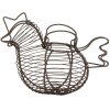 Clayre & Eef 6Y5702 Košík Chicken Country Style Brown Iron 23x14x17 cm