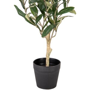 Clayre & Eef 6PL0370 Dekorativní stromek zelený plast 15x15x50 cm