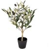 Clayre & Eef 6PL0370 Dekorativní stromek zelený plast 15x15x50 cm