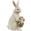 Clayre & Eef 6PR4398 Dekorativní králík béžovo-hnědý Polyresin 10x7x15 cm
