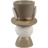 Clayre & Eef 6PR4401 Eggcup Rabbit Beige Brown 7x7x12 cm venkovský styl