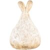 Clayre & Eef 6PR5268 Dekorativní králík béžový 10x9x14 cm venkovský styl