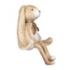 Clayre & Eef 6PR5279 Dekorace králík hnědý 20x13x24 cm