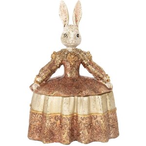 Clayre & Eef 6PR5509 Šperkovnice Rabbit Beige...