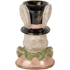 Clayre & Eef 6PR5133 Dekorační králík béžový zlatý 18x15x29 cm