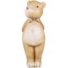 Clayre & Eef 6PR5272 Dekorace Figurka zvířete béžová 7x7x18 cm Venkovský styl