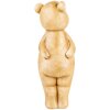 Clayre & Eef 6PR5272 Dekorace Figurka zvířete béžová 7x7x18 cm Venkovský styl