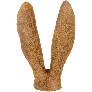 Clayre & Eef 6PR5115 Dekorační králičí uši hnědorůžové 22x16x34 cm