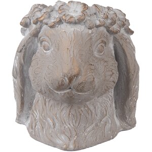 Clayre & Eef 6TE0556M Květináč Rabbit Beige...