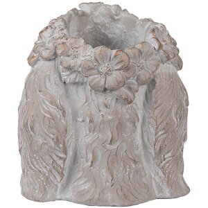 Clayre & Eef 6TE0556M Květináč Rabbit Beige Gold 16x18x18 cm