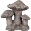 Clayre & Eef 6TE0569 Dekorace Houby šedá 16x12x15 cm