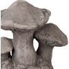 Clayre & Eef 6TE0569 Dekorace Houby šedá 16x12x15 cm