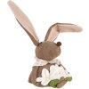 Clayre & Eef TW0617 Dekorace králík hnědá 20x17x41 cm venkovský styl