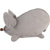 Clayre & Eef TW0618 Dekorace Myš šedá 28x15x16 cm Venkovský styl