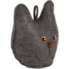 Clayre & Eef TW0619 Dekorace Cat Grey 20x14x22 cm