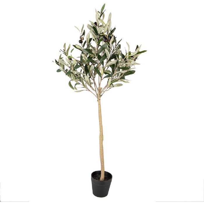 Clayre & Eef 5PL0149 Dekorativní stromek zelený 20x20x90 cm plastový