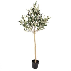 Clayre & Eef 5PL0149 Dekorativní stromek zelený 20x20x90 cm plastový