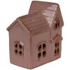 Clayre & Eef 6CE2119 Dekorativní domeček s LED diodami růžový 10x6x11 cm