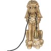 Clayre & Eef 6LMP793 Stolní lampa Pudl zlatý 27x16x38 cm E27 60W