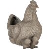 Clayre & Eef 6PR5447 Květináč Chicken Grey 46x30x38 cm venkovský styl