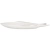 Clayre & Eef 6CEBO0199S Miska Fish Ceramic White 36x18x4 cm 375 ml