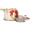 Clayre & Eef 6CETE0171 Čajová konvice Poppies Ceramic 800 ml Retro Vintage