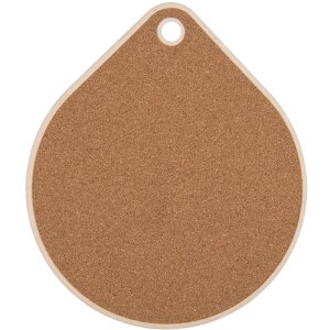 Clayre & Eef 6CE2060 Podložka pod pánev keramická béžová oranžová 20x23 cm
