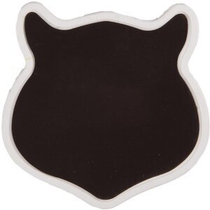 Clayre & Eef 6CE2069 Magnet kočičí hlava keramický 7x7x1 cm venkovský styl