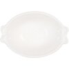Clayre & Eef 6CEBO0200S Keramická miska 9x6x3 cm 25 ml bílá venkovský styl
