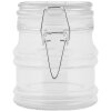 Clayre & Eef 6GL5035 Dóza s víčkem 9x8x9 cm venkovský styl sklo