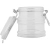 Clayre & Eef 6GL5035 Dóza s víčkem 9x8x9 cm venkovský styl sklo