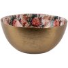 Clayre & Eef 65882 Svícen zlatý 14 cm romantický design železo