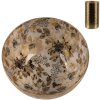 Clayre & Eef 65884 Svícen zlatý bílý Ø 8 cm Výška 4 cm