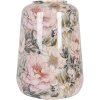 Clayre & Eef 65885 Dekorativní váza Grey Pink Iron Ø 37 x 49 cm
