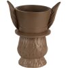 Clayre & Eef 6PR5206 Dekorace králík hnědý růžový 21x15x26 cm