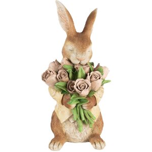 Clayre & Eef Dekorace Králík Polyresin...