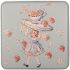 Clayre & Eef 6BL0139 Plechovka modrá 17x17x6 cm Retro Vintage