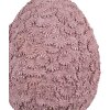 Clayre & Eef Dekorativní vejce Ø 13x28 cm venkovský styl růžovo-hnědý polyresin