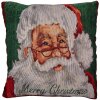 Clayre & Eef KT021.377 Povlak na polštář červený bílý 44x44 cm Santa Country Style