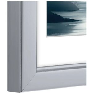 Hama Plastový rám Chill White Silver 10x15 cm 13x18 cm 15x20 cm 30x40 cm
