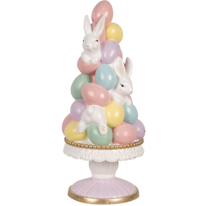 Clayre & Eef 5MG0057 Dekorace králík Ø 27x61 cm venkovský styl