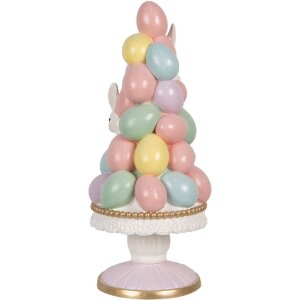 Clayre & Eef 5MG0057 Dekorace králík Ø 27x61 cm venkovský styl