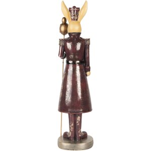 Clayre & Eef dekorativní králík 6PR5467 venkovský styl polyresin 13x12x47 cm
